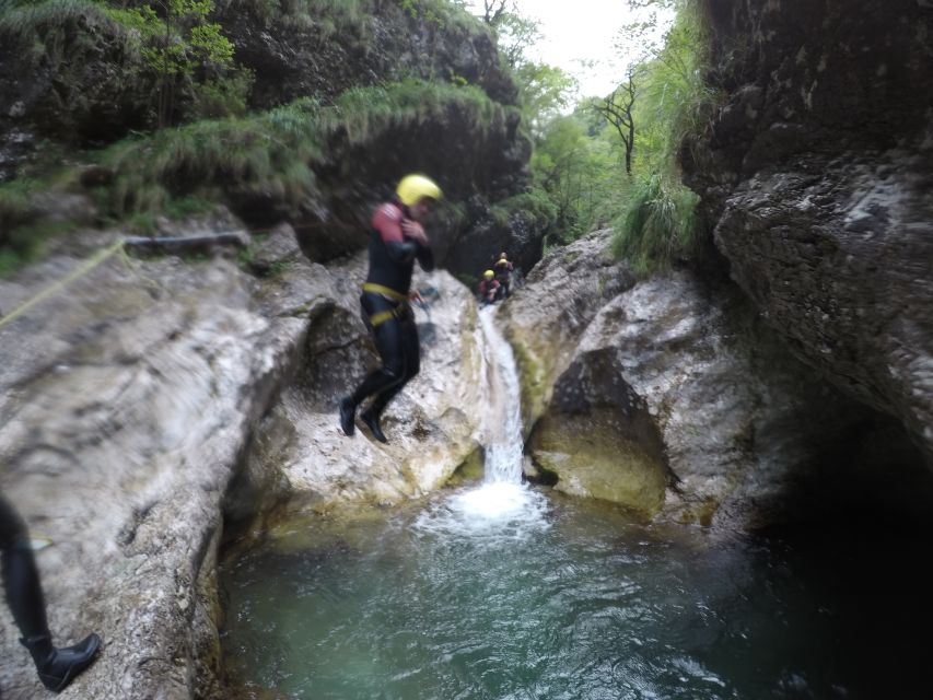 From Bovec: Half-Day Canyoning Tour in Soča Valley - What the $79 price includes
