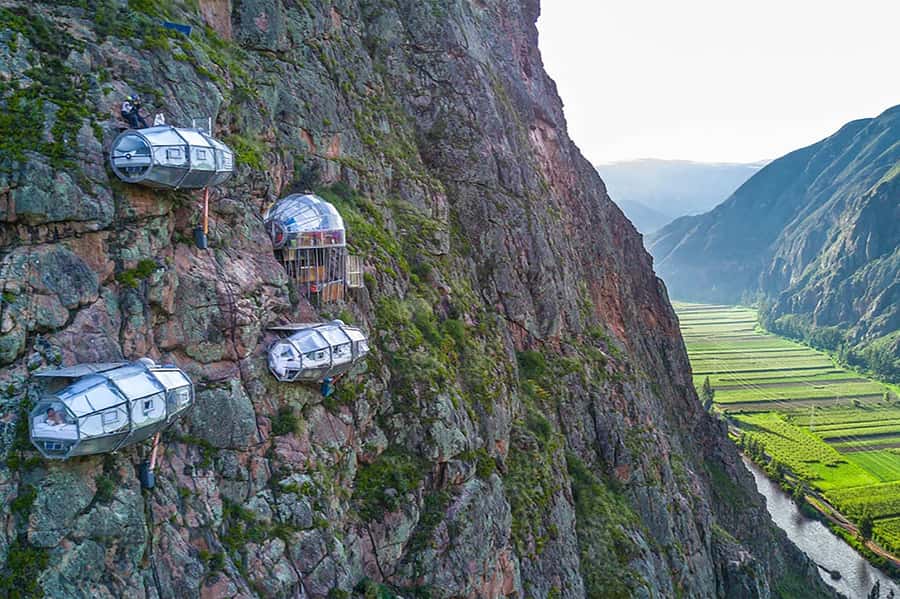 From Cusco: Via Ferrata and Sky Lodge Zipline - From Cusco to the cliff base at 8:00 AM