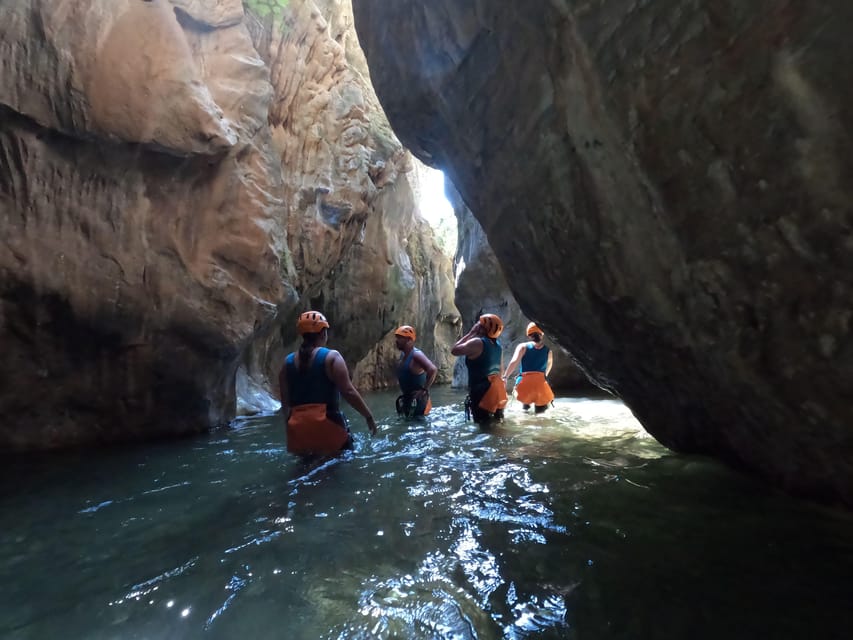 From Estepona: Guadalmina River Guided Canyoning Adventure - Swimming, Walking, and Crossing the Guadalmina River