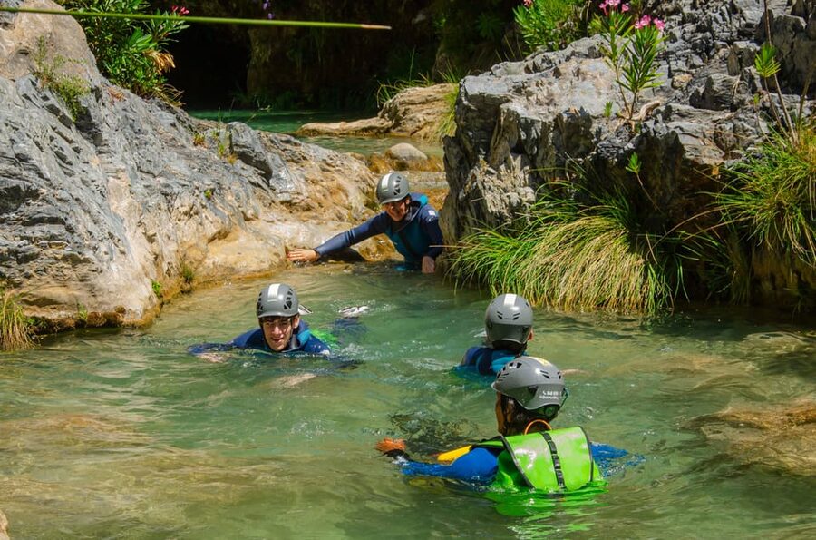 From Granada: Rio Verde Canyoning Tour with Lunch - Lunch, drinks, and the end of the river day