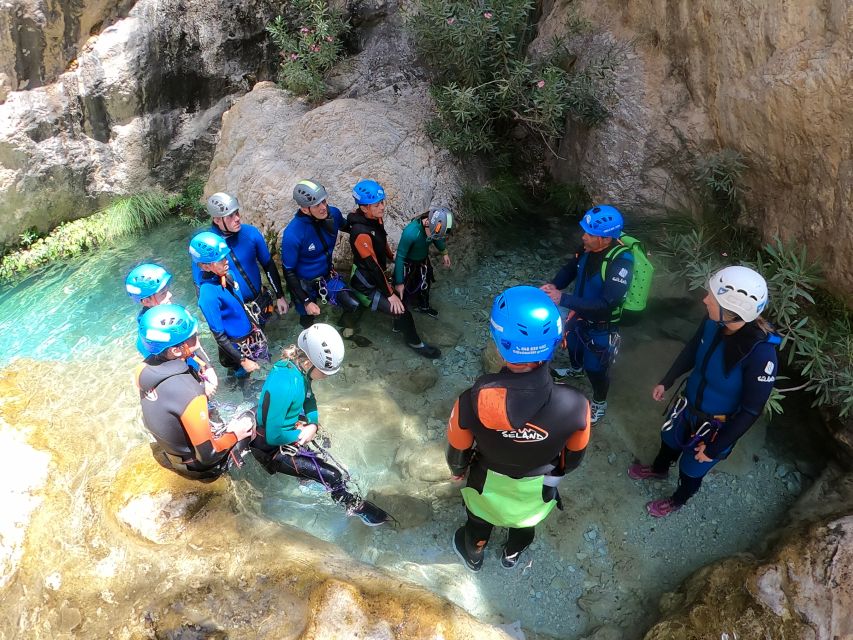 From Granada: Rio Verde Canyoning Tour with Lunch - What the $112 price includes