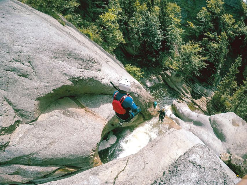 From Interlaken: Canyoning Chli Schliere - Fast natural slides up to 15 meters