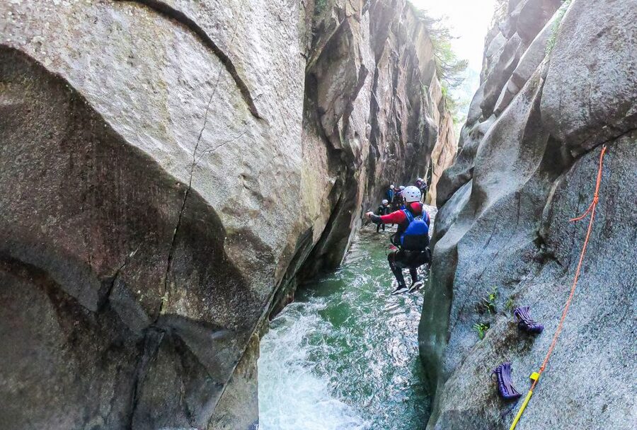 From Interlaken: Grimsel Gorge Canyoning Tour - From Interlaken to a high Alpine gorge