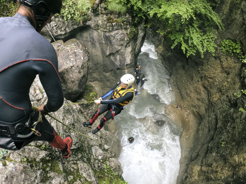From Interlaken: Local Canyoning Trip - Jumps, slides, and easier choices