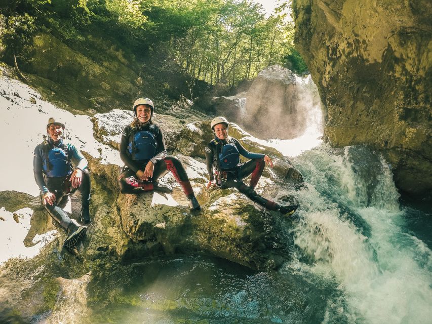 From Interlaken: Local Canyoning Trip - Cold water, narrow walls, and close contact with nature