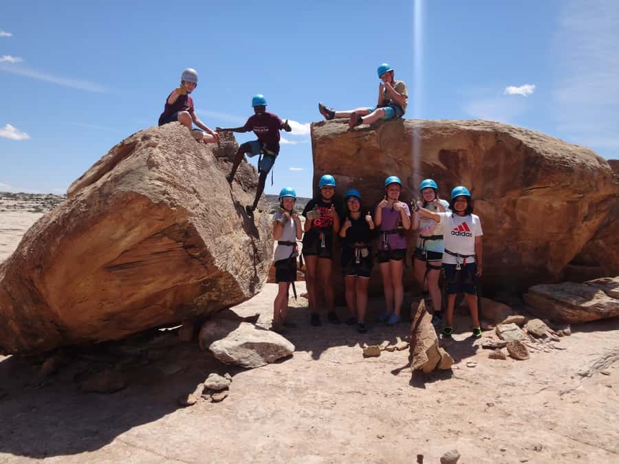 From Moab: Rock of Ages Moderate Rappelling Obstacle Course - Views, Lunch, and the Long Half-Day Rhythm