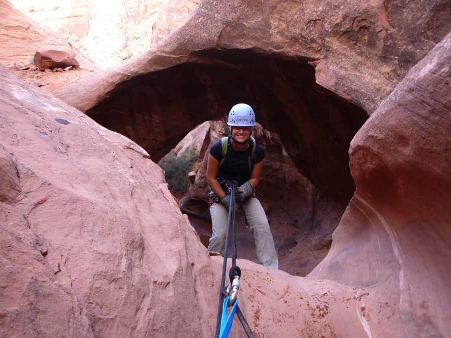 From Moab: Rock of Ages Moderate Rappelling Obstacle Course - What the Guides Add to the Experience