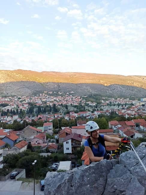 From Mostar: Via Ferrata Hum Climbing Experience - The descent takes less effort, but not no effort