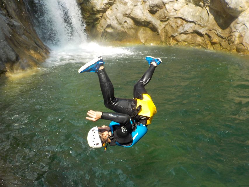 From Omiš: Cetina River Canyoning with Licensed Instructor - Entering a canyon shaped by water