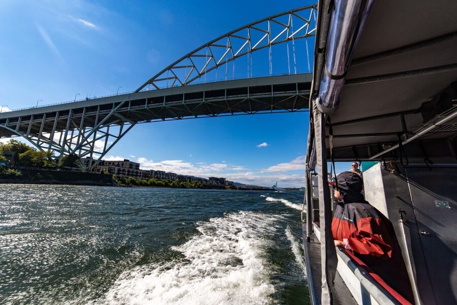 From Portland: Bigfoot Adventure 3.5-hour Jetboat Cruise - Speed, spray, and comfort on the Explorer