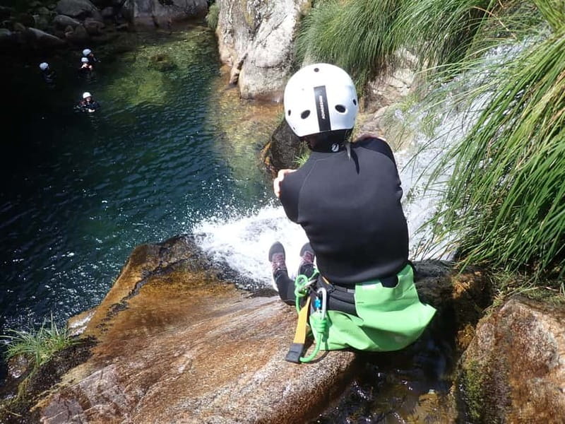 From Porto: Canyoning - Adventure Tour - Four kilometres of waterfalls and clear pools