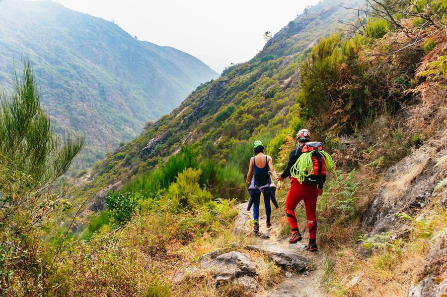 From Porto: Gerês National Park Canyoning Trip - Getting fitted with a wetsuit and canyoning shoes