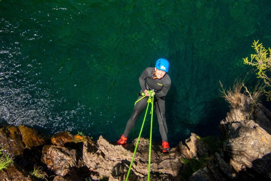 From Porto: Guided Canyoning Tour in Arouca Geopark - The old mining complex adds character