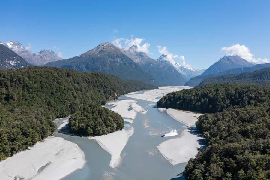 From Queenstown: Dart River Canoe & Jet Boat Day Trip - Paradise Valley and famous film country