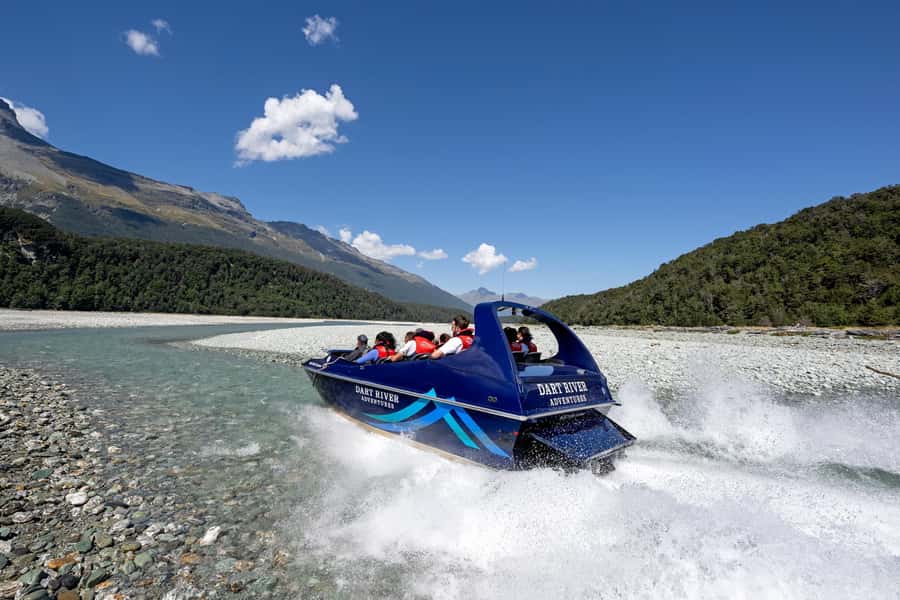 From Queenstown: Dart River Wilderness Jet Boat Experience - Checking in at the Dart River base