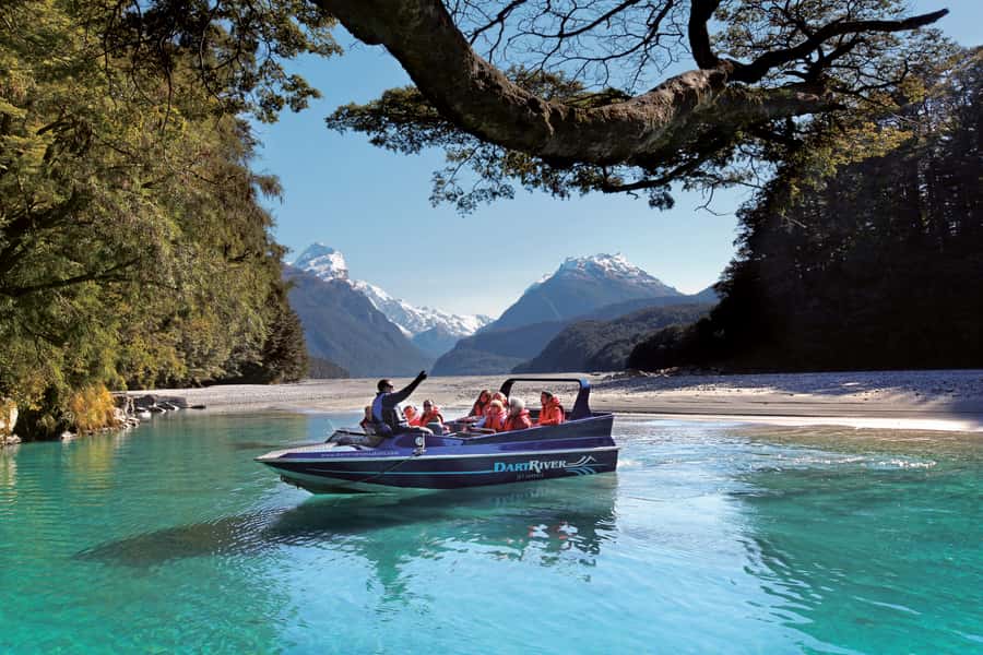 From Queenstown: Dart River Wilderness Jet Boat Experience - The Queenstown to Glenorchy drive
