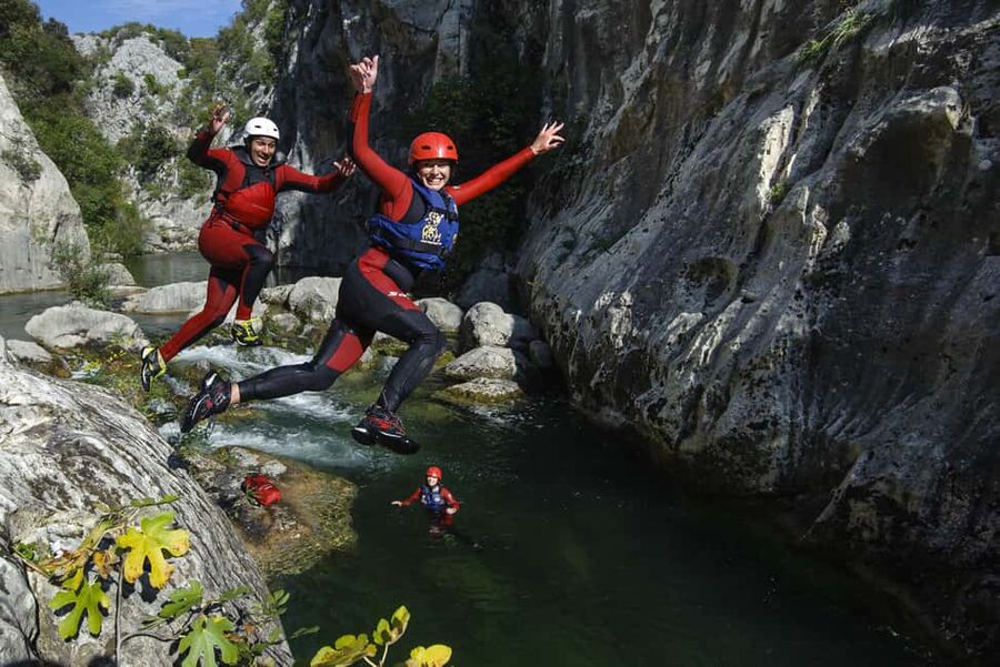 From Split: Canyoning on the Cetina River - Cetina River canyoning at a glance