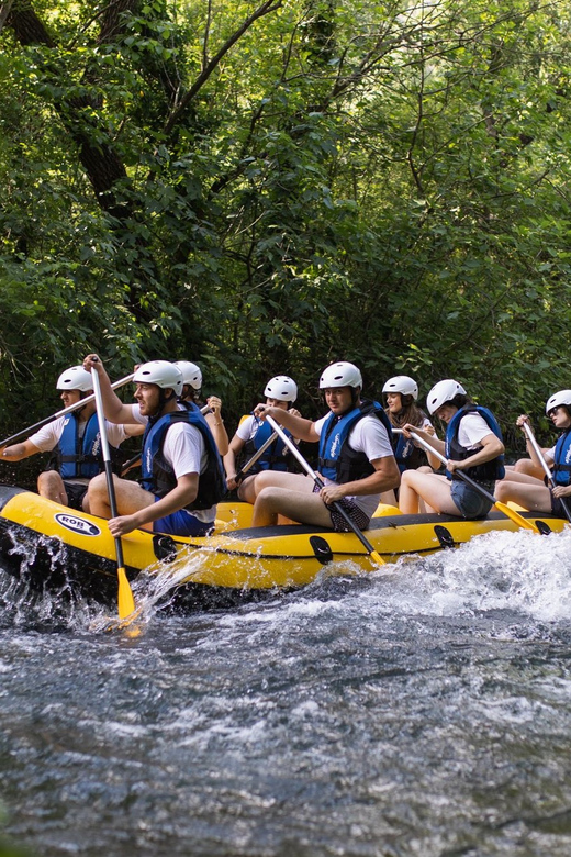 From Split or Omiš: Rafting, Cliff Jumping, & Cave Exploring - Reading the river in three sections