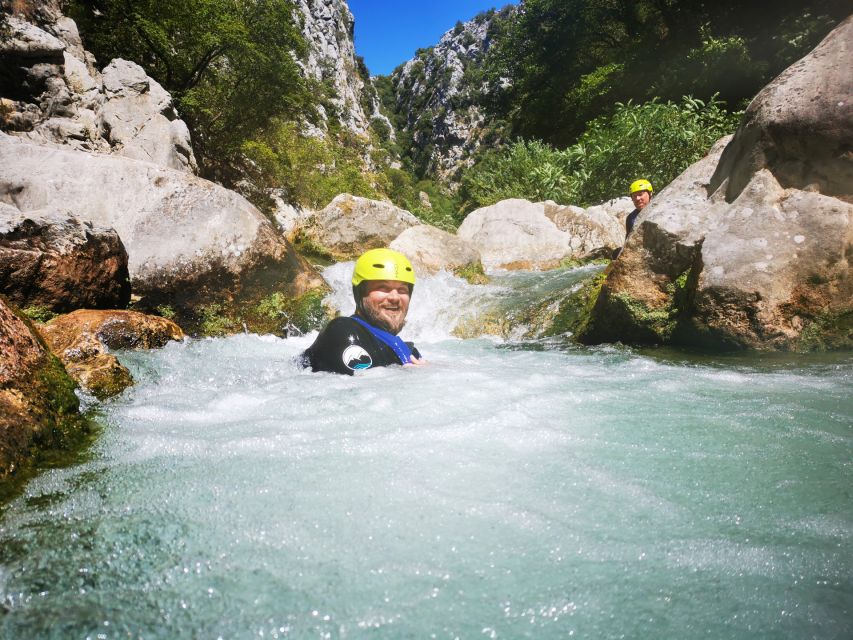 From Split or Zadvarje: Cetina River Canyoning - The best fit for this Cetina adventure