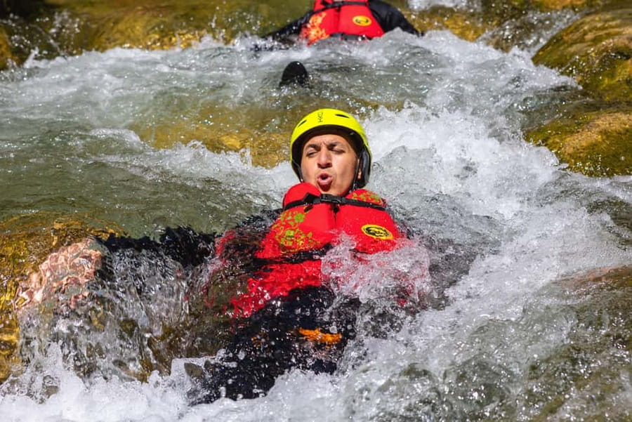 From Split/Šestanovac: Canyoning on Cetina River - A note about abseiling and the standard route