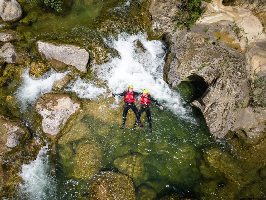 From Split/Šestanovac: Extreme Canyoning on Cetina River - The first minutes in the Cetina canyon