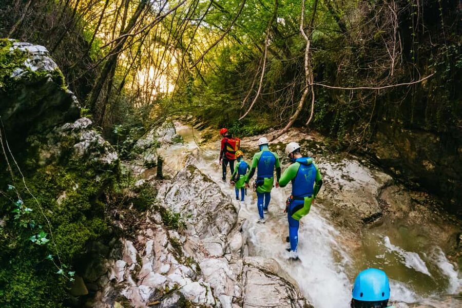 From Tignale, Lake Garda: Beginner-Friendly Canyoning Tour - The 20-minute safety briefing