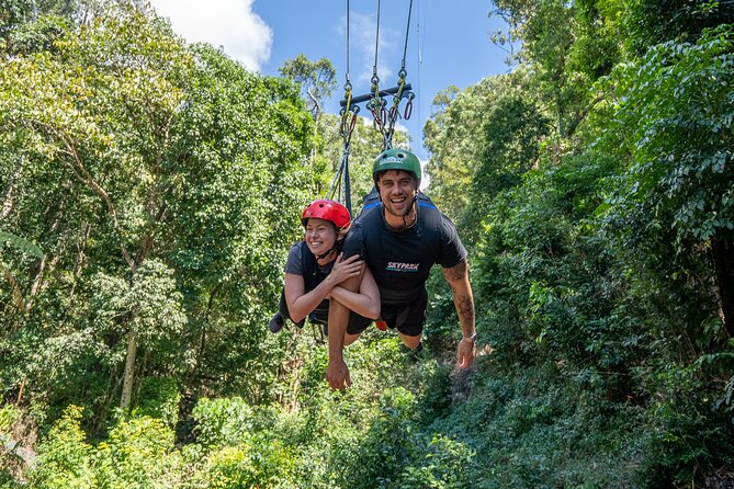 Giant Swing Skypark Cairns by AJ Hackett - The Giant Swing with friends
