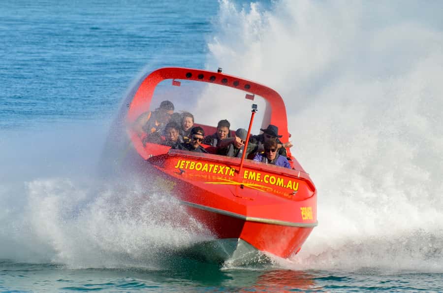 Gold Coast: 55-Minute Extreme Jet Boat Ride - The first view: Surfers Paradise from the water