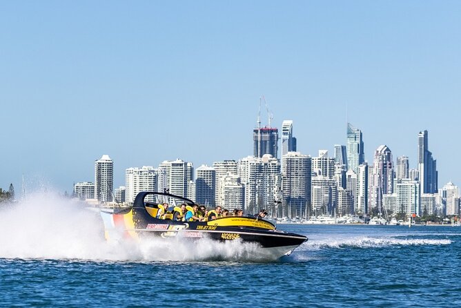 Gold Coast Jet Boat Adventure – 1-Hour Thrill Ride - Broadwater: speed, spray, and the first big turns