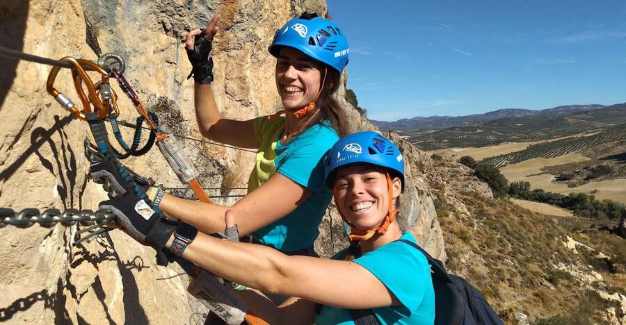 Granada: Via Ferrata Moclín with Transfers - Bridges, iron steps, and the 22-meter zipline