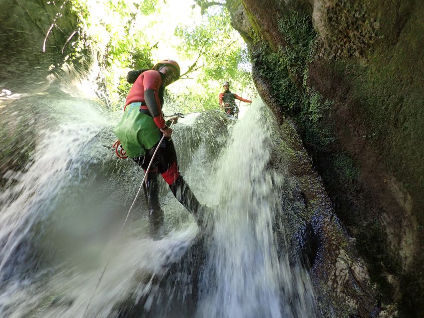 Grenoble: Discover canyoning in the Vercors. - Meeting at Versoud’s lower canyon parking area