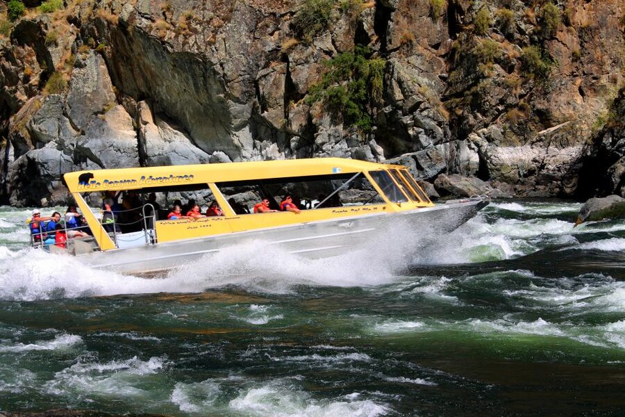 Hells Canyon: Yellow Jet Boat Tour to Kirkwood, Snake River - The 54-mile ride through the Wild River Section