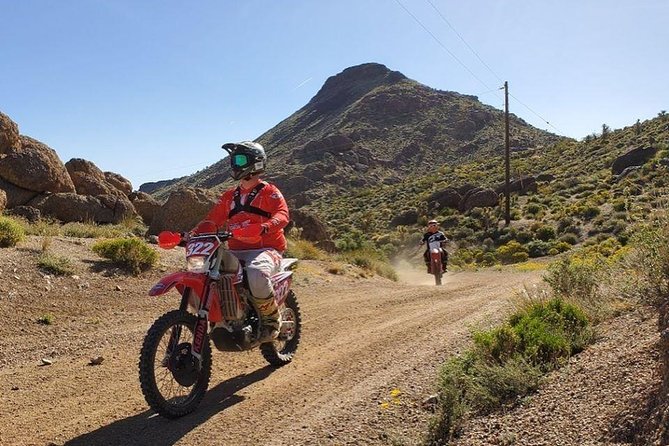 Hidden Valley and Primm Extreme Dirt Bike Tour from Las Vegas - Primm, race tracks, and what has changed