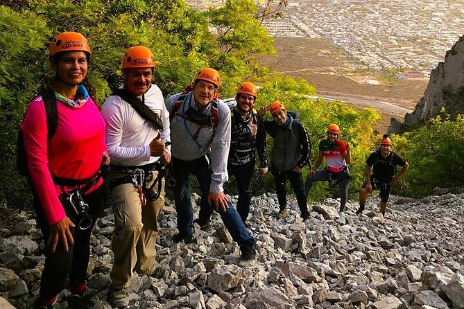 Hiking Climbing And Rappelling In The Eaglets Nest - The Huasteca setting gives this adventure its character