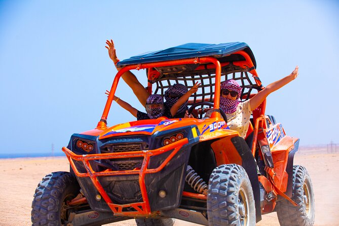 Hurghada Adrenaline Safari: ATV, Buggy, Camel, Dinner & Show - Hotel pickup and the first test ride