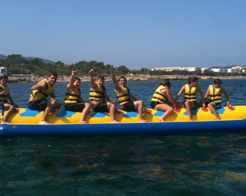 Ibiza: Banana Boat. Pure Adrenaline - What the Banana Boat ride is really like