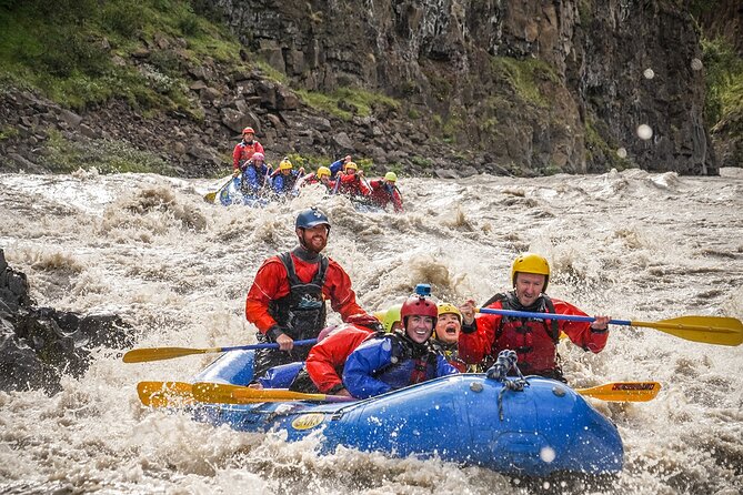 Iceland’s Top Grade 4 Rafting – Drysuit, Canyon & Adrenaline - The three-hour river run