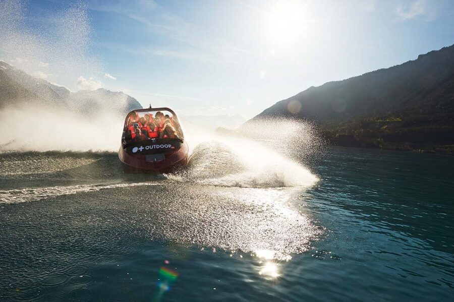 Interlaken: Scenic Jetboat Ride on Lake Brienz - Giessbach Falls, the tour’s scenic high point
