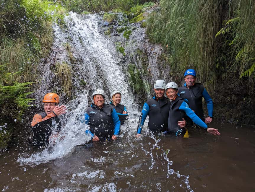 Intermediate Canyoning in Madeira – Jumps, Slides & Rappels - Starting at Miradouro do Terreiro da Luta