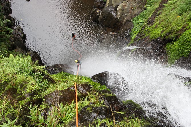Intermediate canyoning trip in Bali " Samba canyon " - The approach hike to Samba Canyon