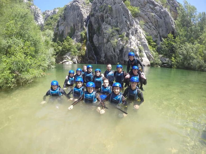 Iz Omisa: Extremni Canyoning na rijeci Cetini/ Free photos - Finishing near Kraljevac