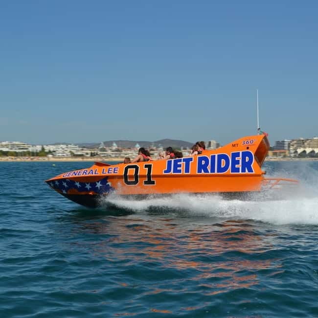 Jet Boat Experience in Vilamoura - Getting wet is part of the deal