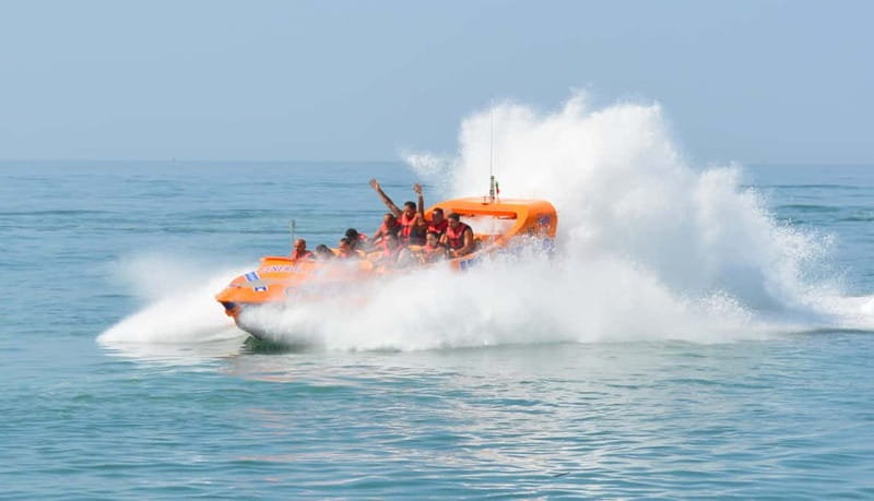 Jet Boat Experience in Vilamoura - The 30-minute route, from marina departure to final splash