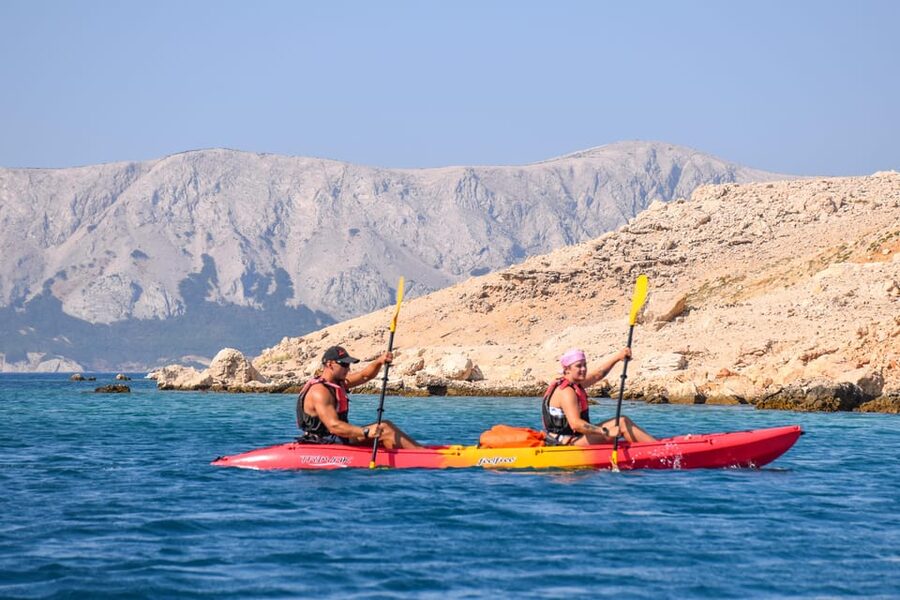Kayak and Via Ferrata Adventure - Starting at Ručica Beach near Metajna