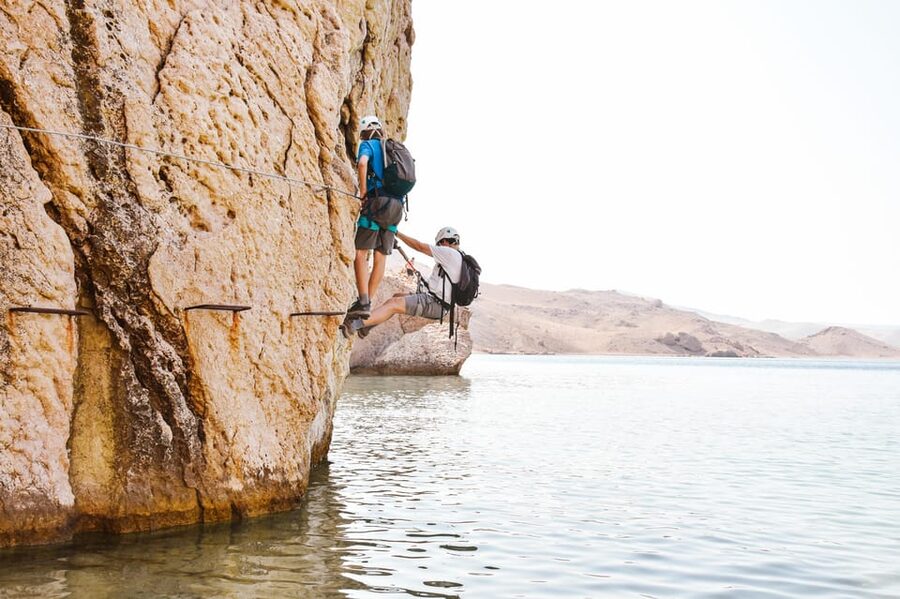 Kayak and Via Ferrata Adventure - What the $82 price really covers