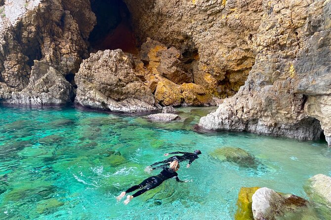 Kayak Paradise: Cala Portixol Snorkel, Cave & Cliff Jumping Tour - Practical details that can save your morning