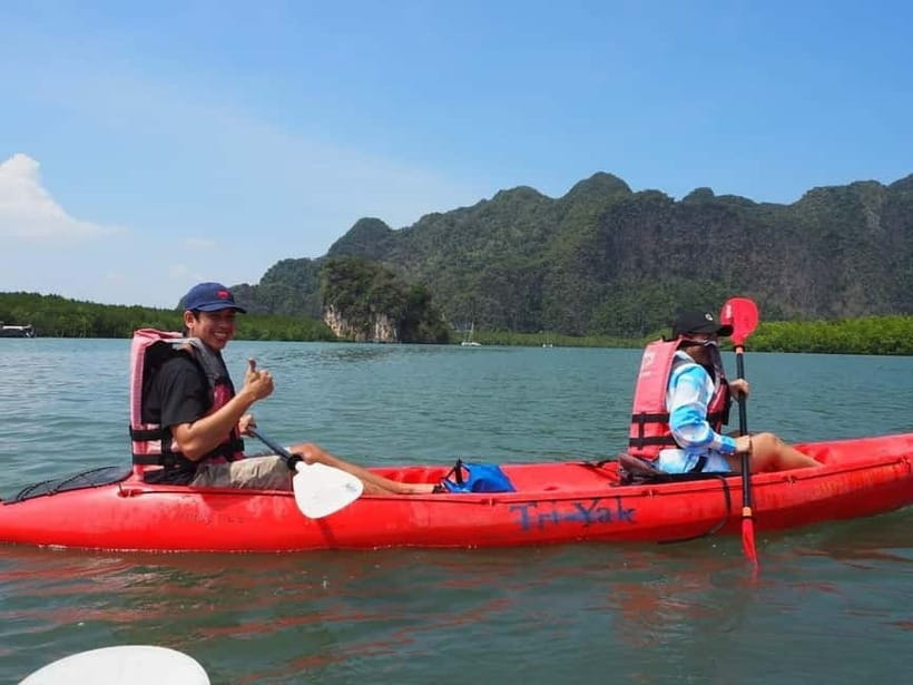 Kayaking ao thalane krabi and ATV extreme - Three hours among mangroves and limestone cliffs