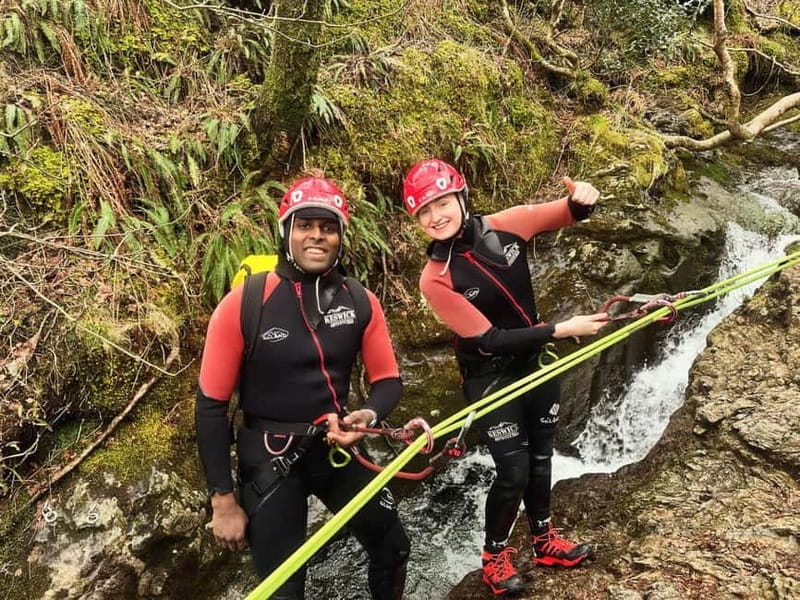Keswick: Canyoning Adventure - Taking the bus to a Lake District gorge