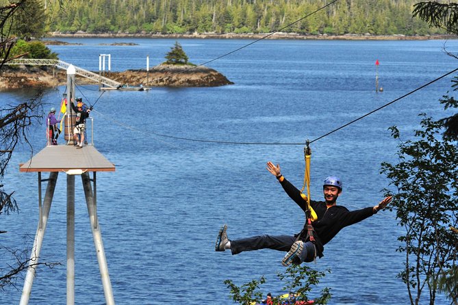 Ketchikan Shore Excursion: Rainforest Canopy Ropes and Zipline Adventure Park - Seven ziplines, eight rope challenges, and a little suspense