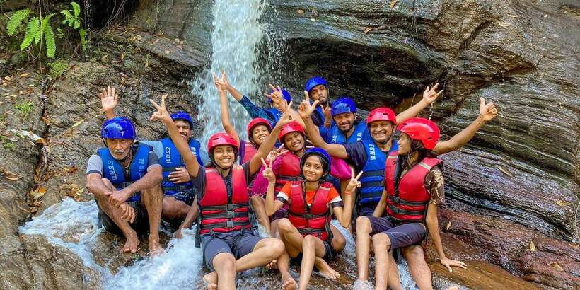 Kitulgala: Kataran Oya Canyoning Adventure - The rainforest approach through Kitulgala
